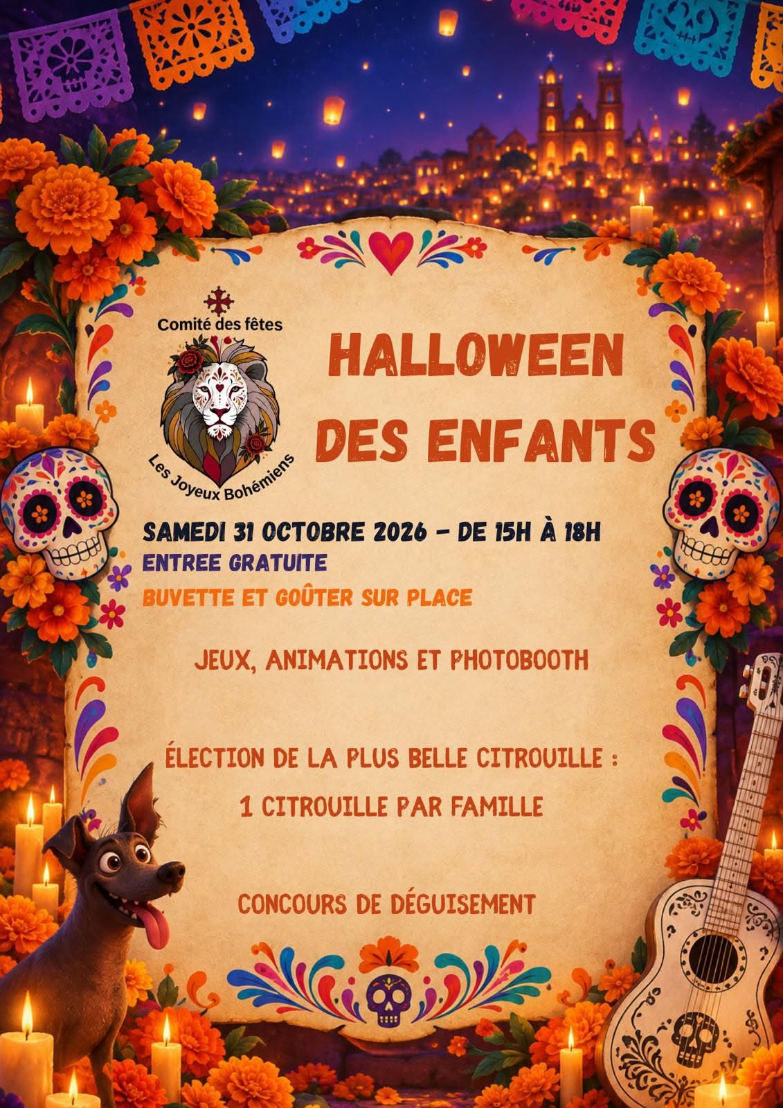 🎃 HALLOWEEN DES ENFANTS AU POUGET ! 👻