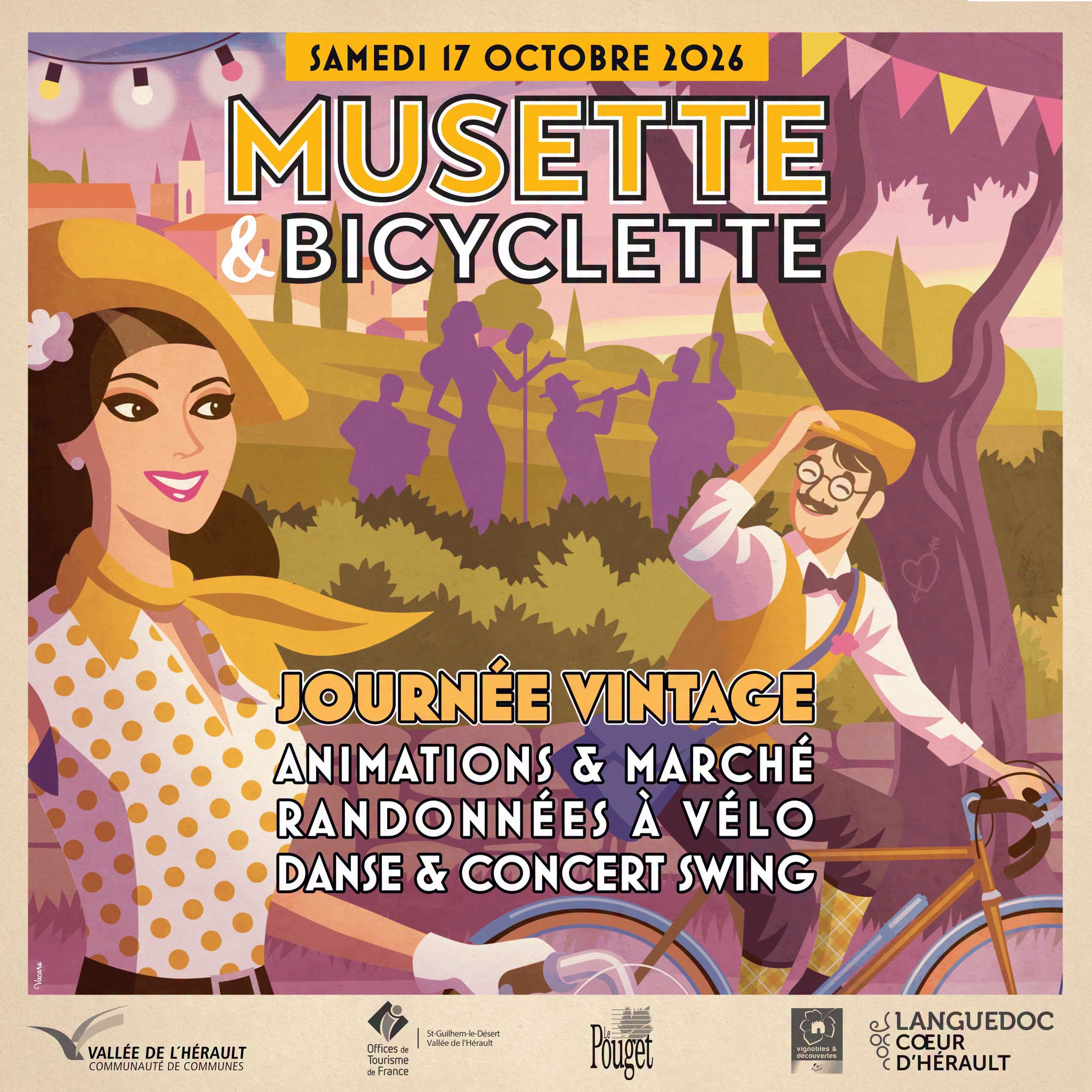 Musette & Bicyclette : une journée vintage au Pouget